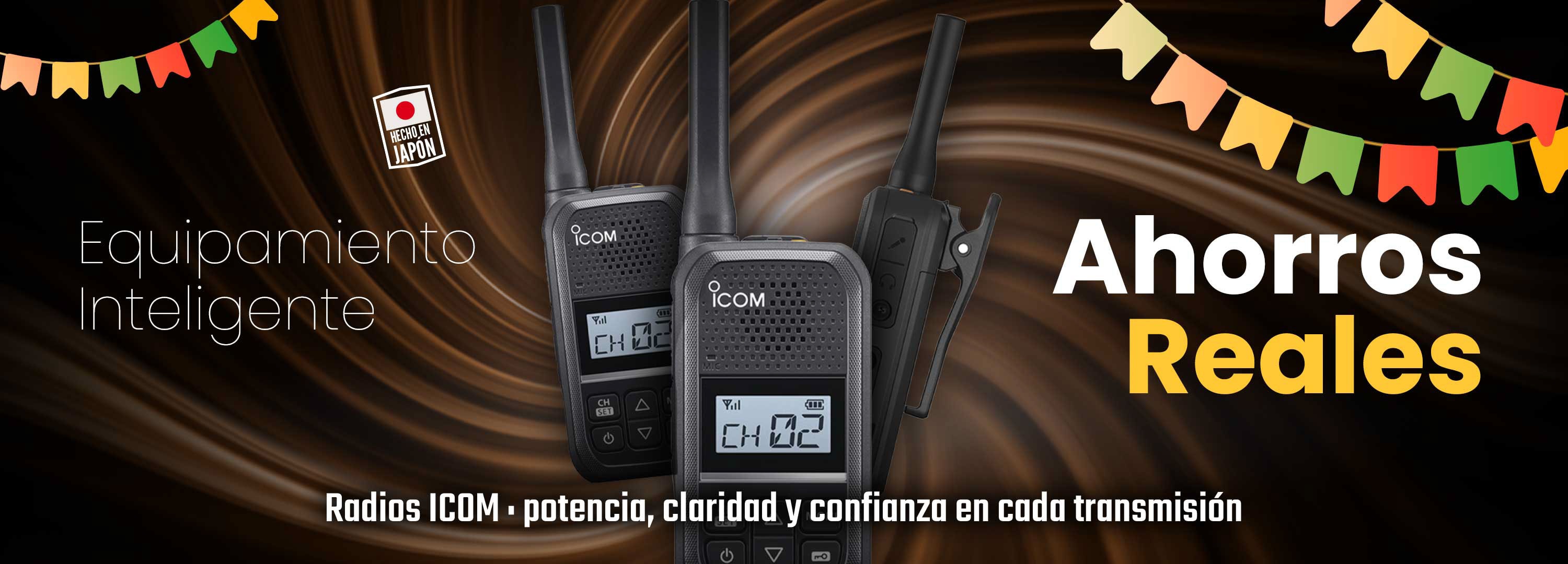 Radios y Equipamiento ICOM