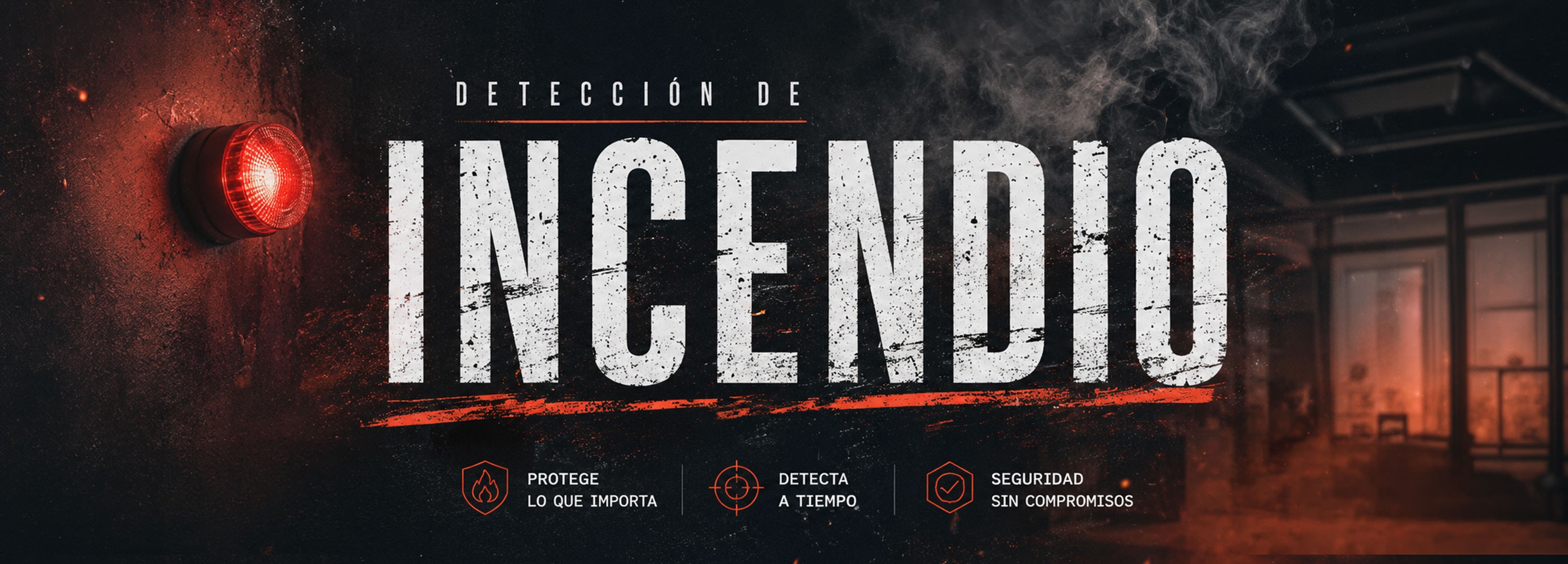 Detección de Fuego y Alarmas